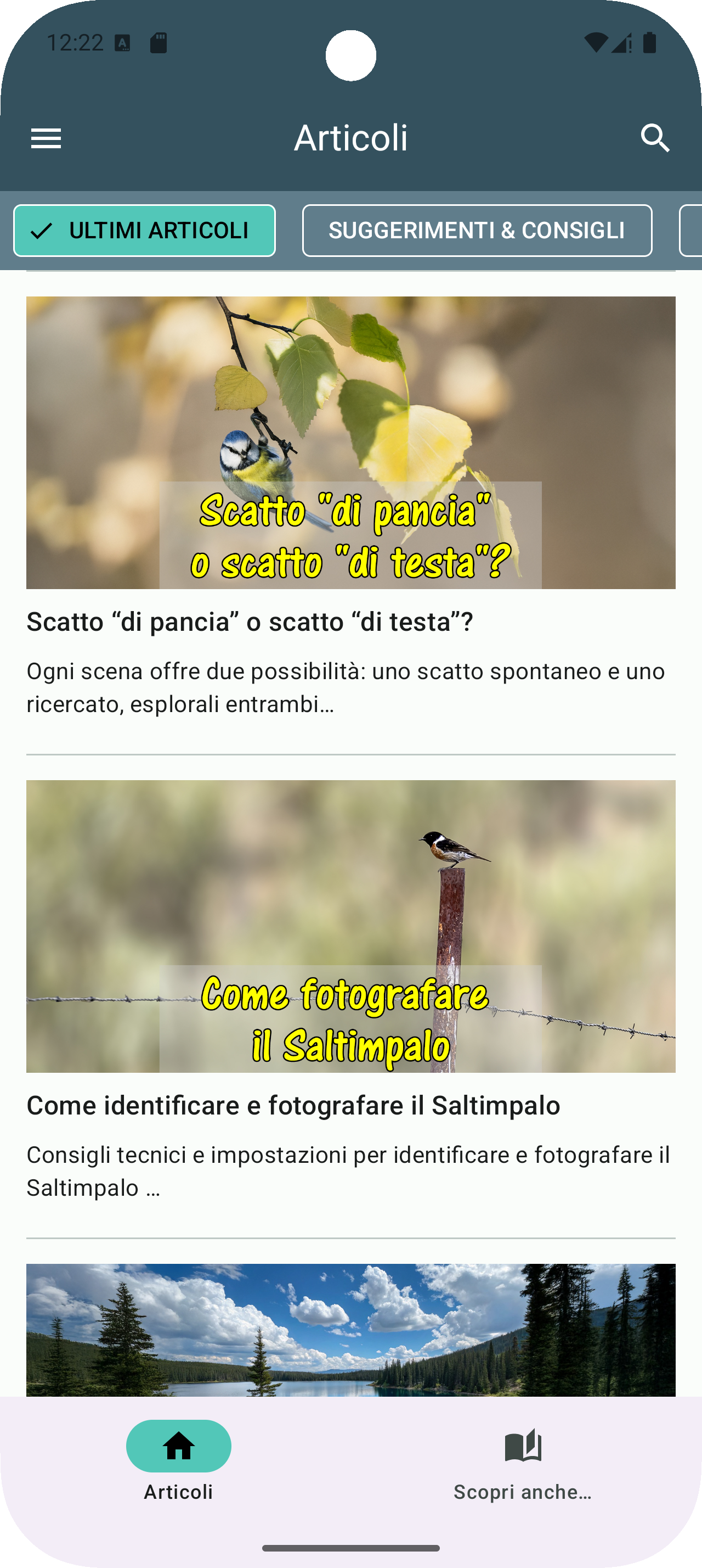 Esplora il mondo intorno a te